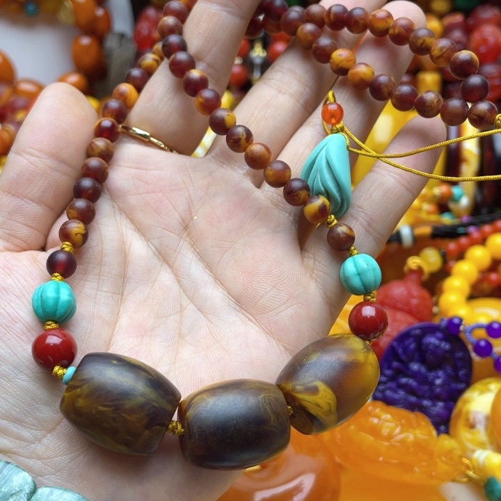 树脂制品36号锁骨链