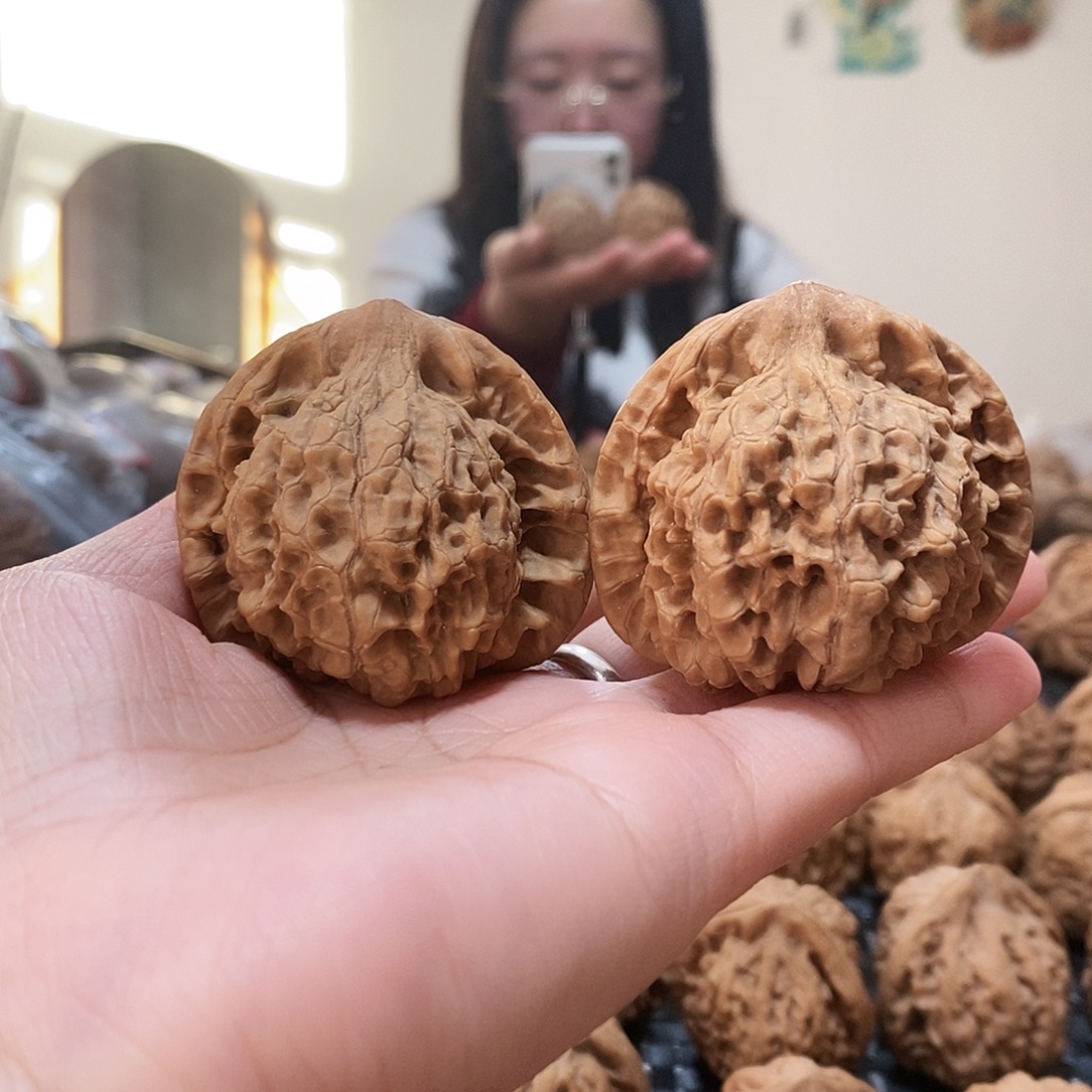 桃核吊坠官 帽 48