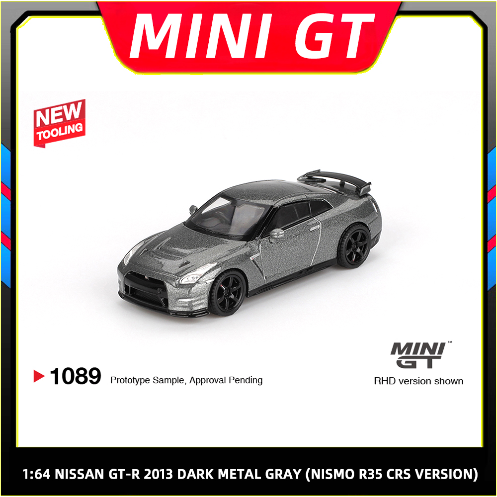 预售 MINIGT 1:64 尼桑 NISSAN GTR R35 合金收藏汽车模型 #1089