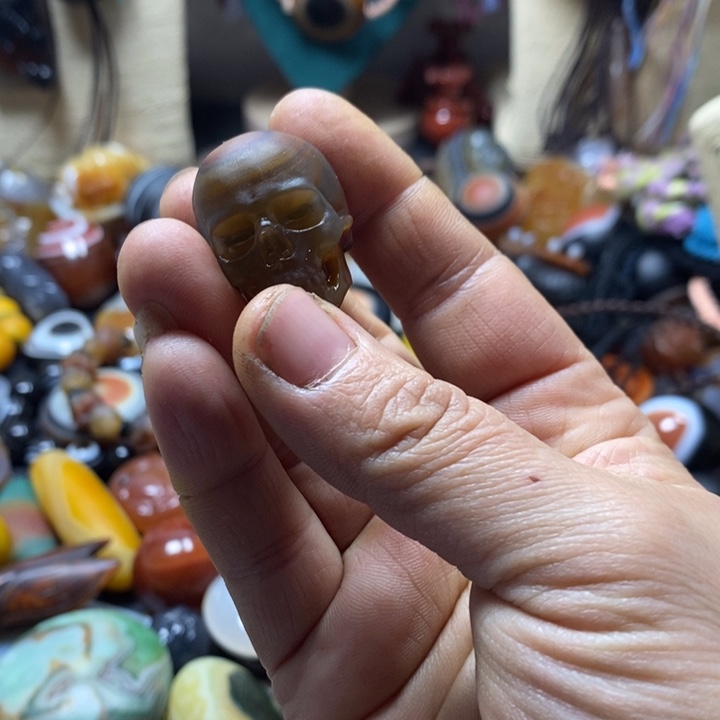 缘***言玛瑙/玉髓未镶嵌手链