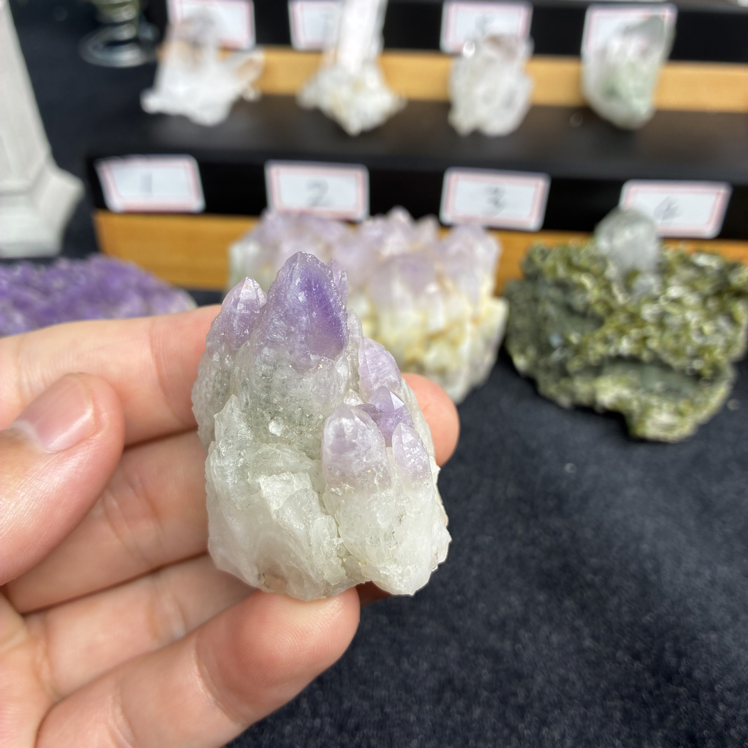 紫水晶晶簇原石标本装饰小礼物摆件