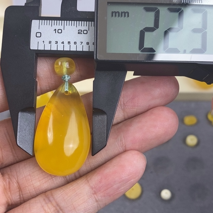 琥珀裸石未镶嵌琥珀蜜蜡