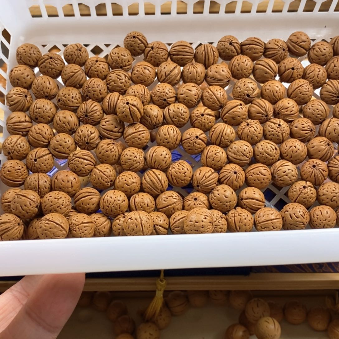 桃核手串第***队东北小金豆130颗