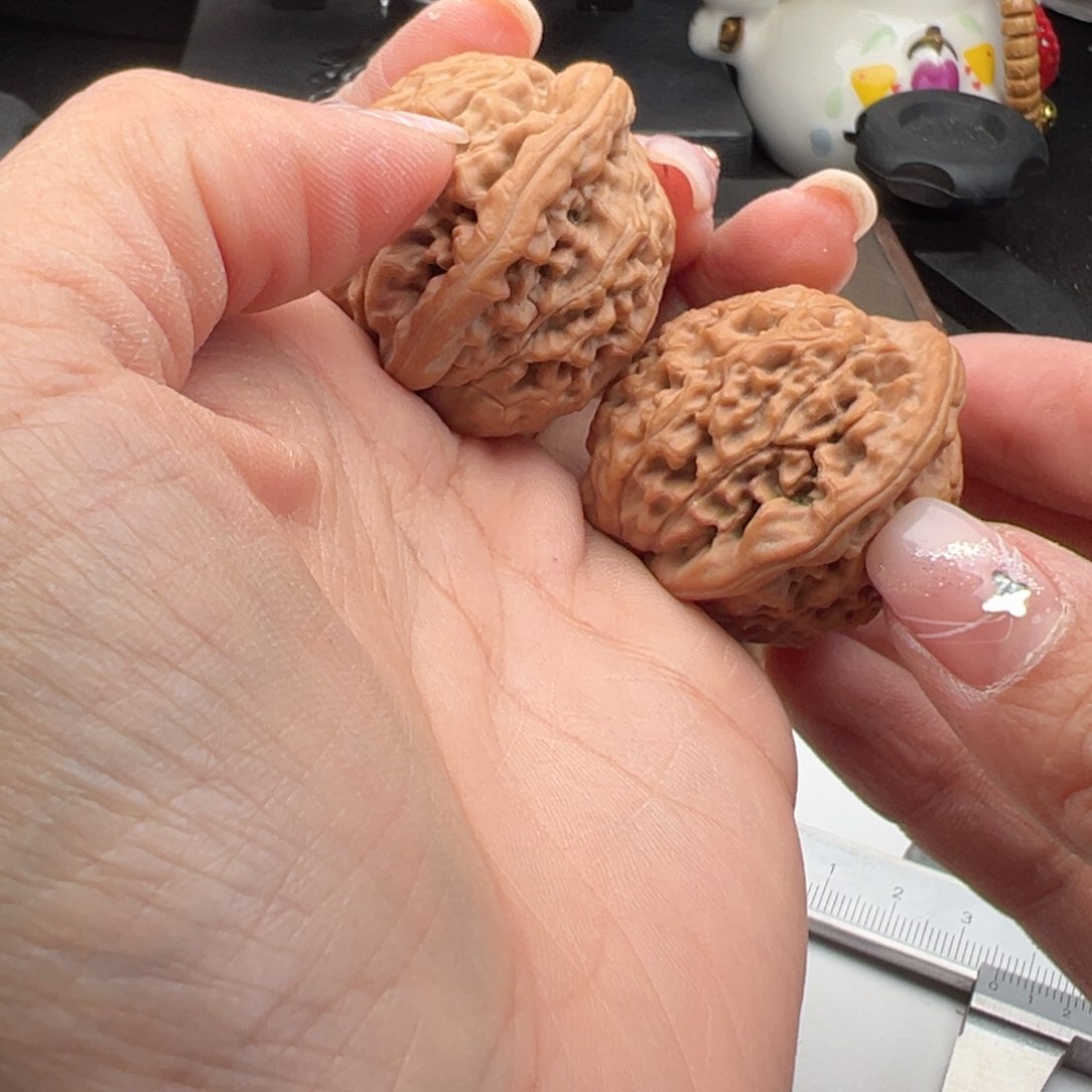 文玩核桃把件莲花35