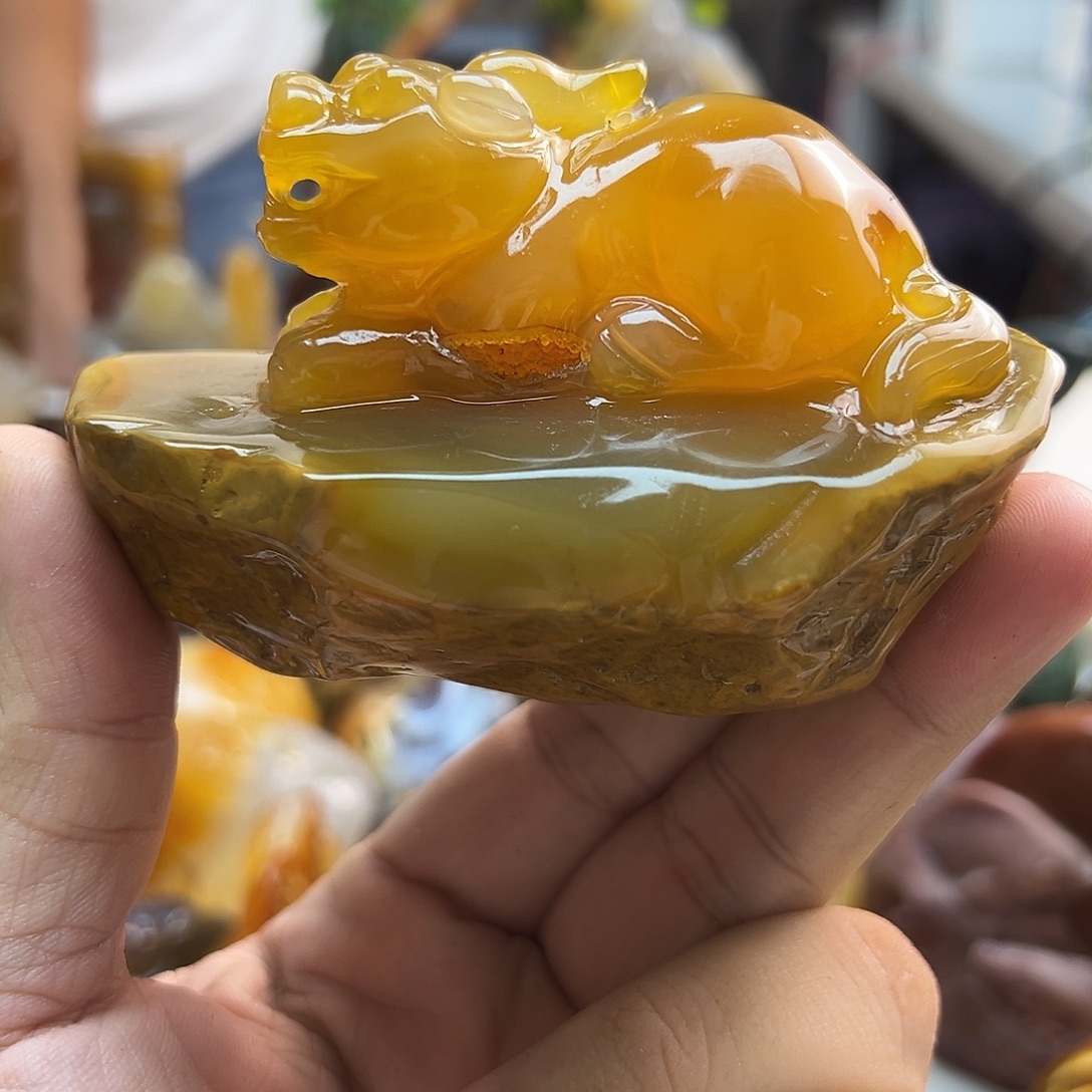 玛瑙/玉髓未镶嵌颈饰