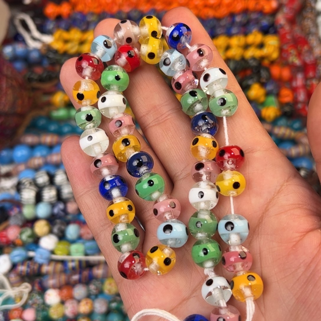 琉璃非金属圆珠波点