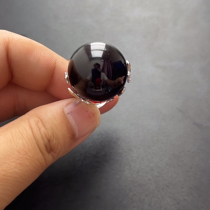 琥珀未镶嵌裸石戒指22