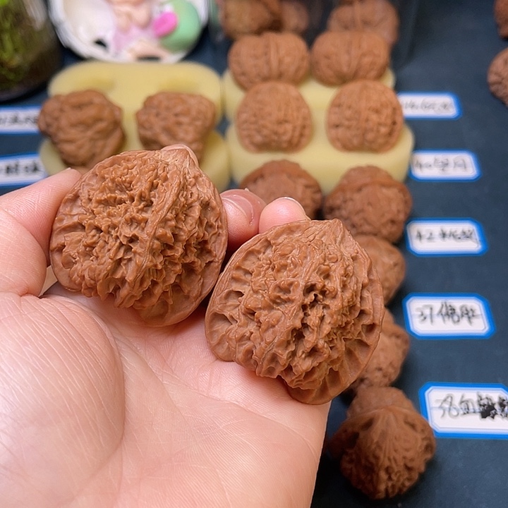 吊坠文玩核桃满天星41