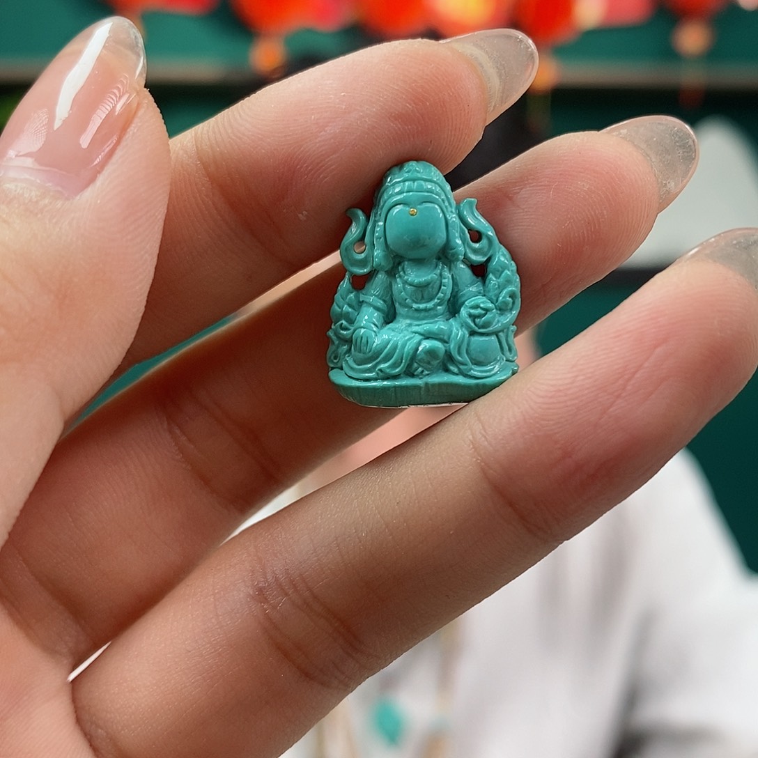 绿松石珠宝奇石未镶嵌