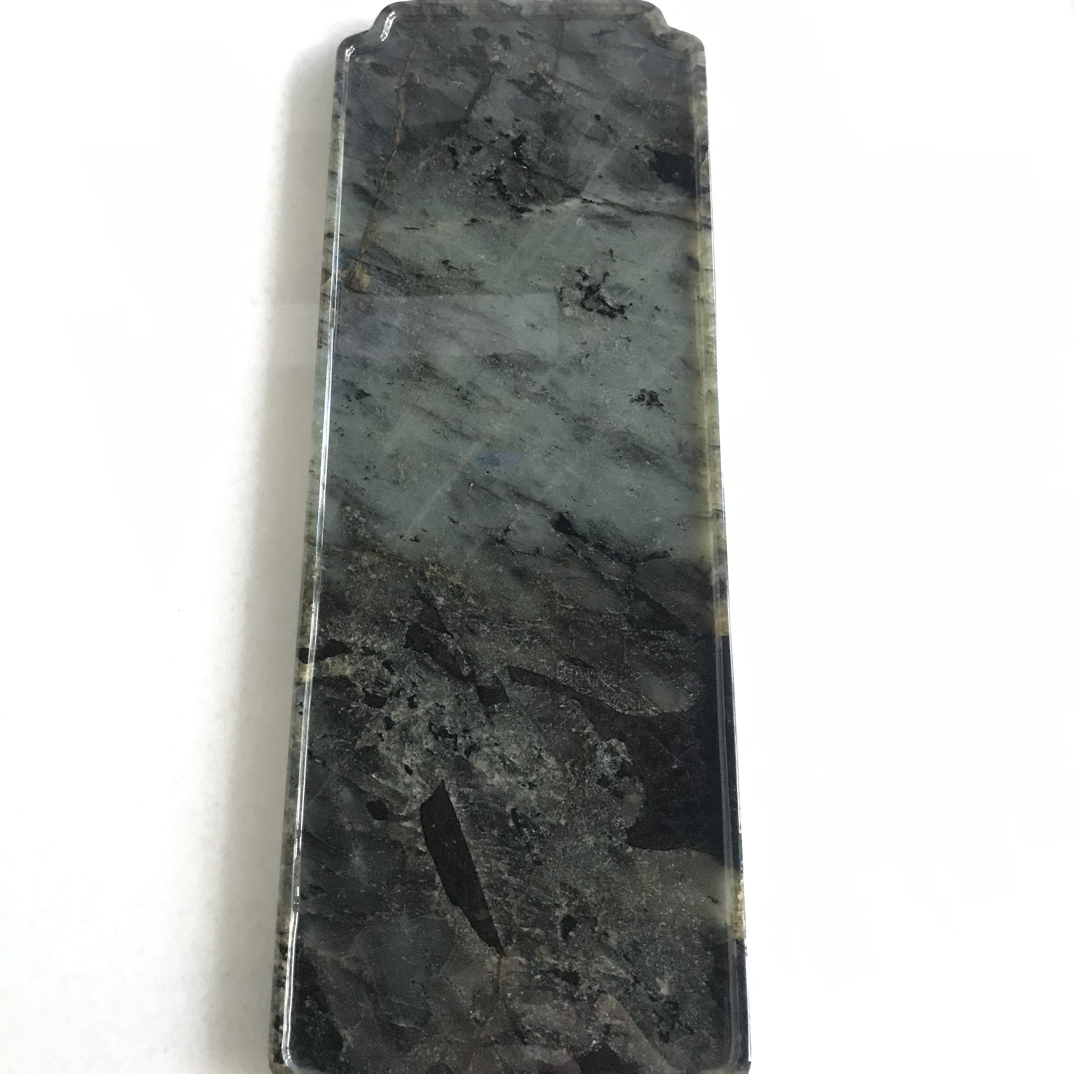 天然奢石茶盘：蓝翡翠 干泡台 54cm×19cm