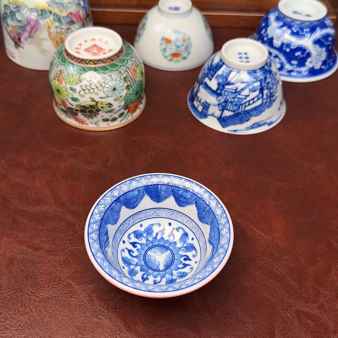 犯***了陶现代景德镇全手工全手绘陶瓷