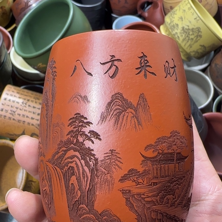 茶杯紫砂全手工制作工艺