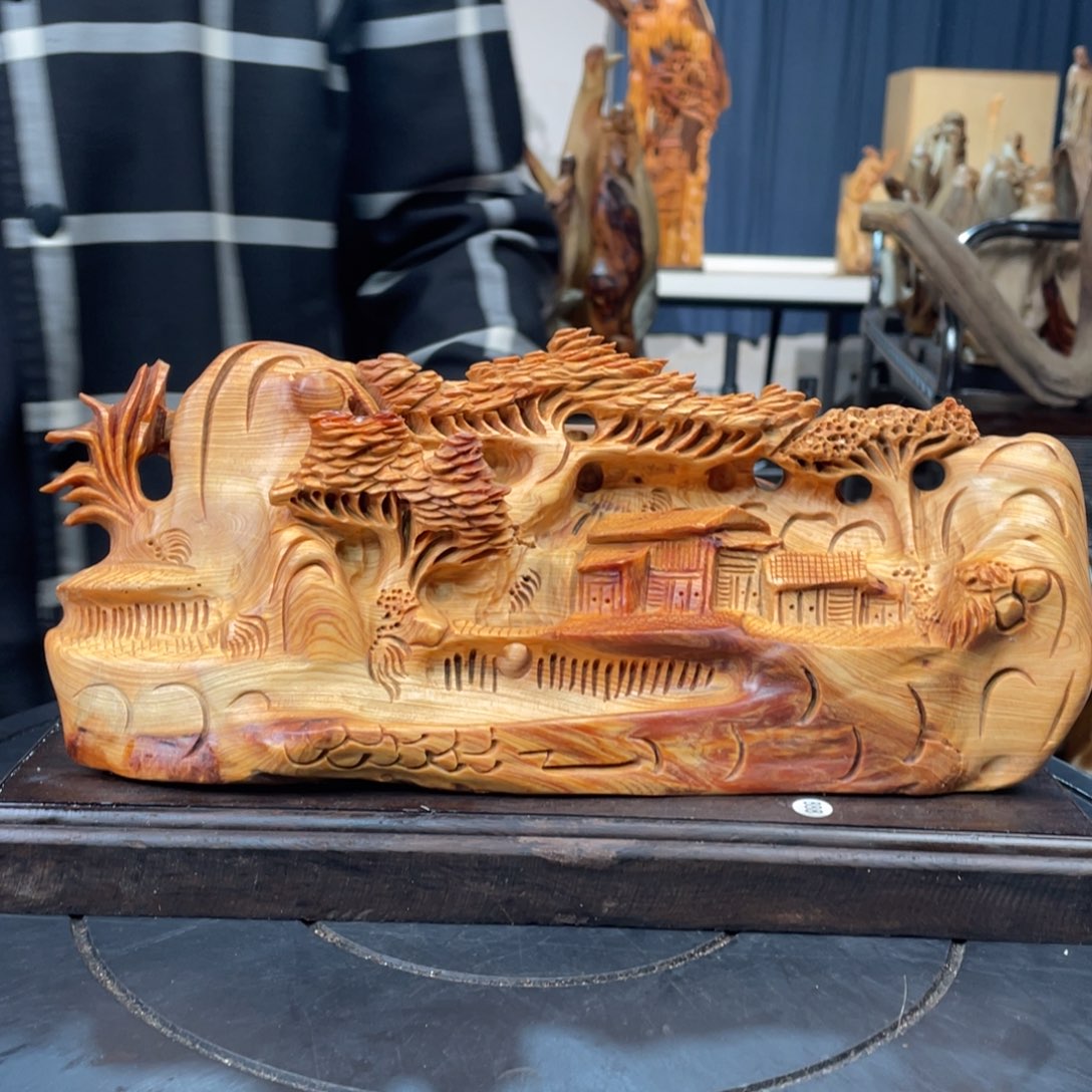 柏木（崖柏）随型摆件