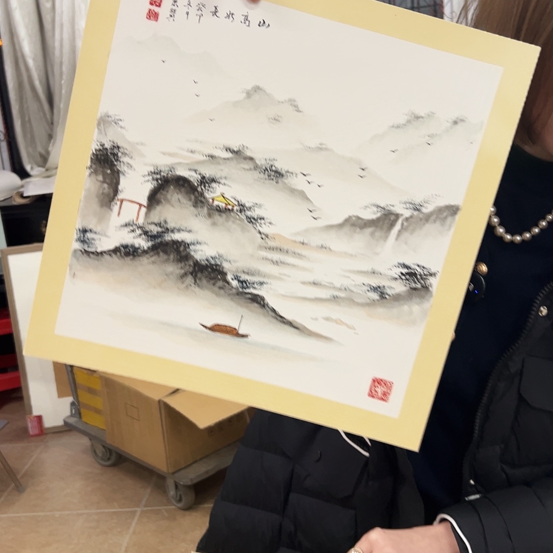 书法zkz老师亲笔手绘作品