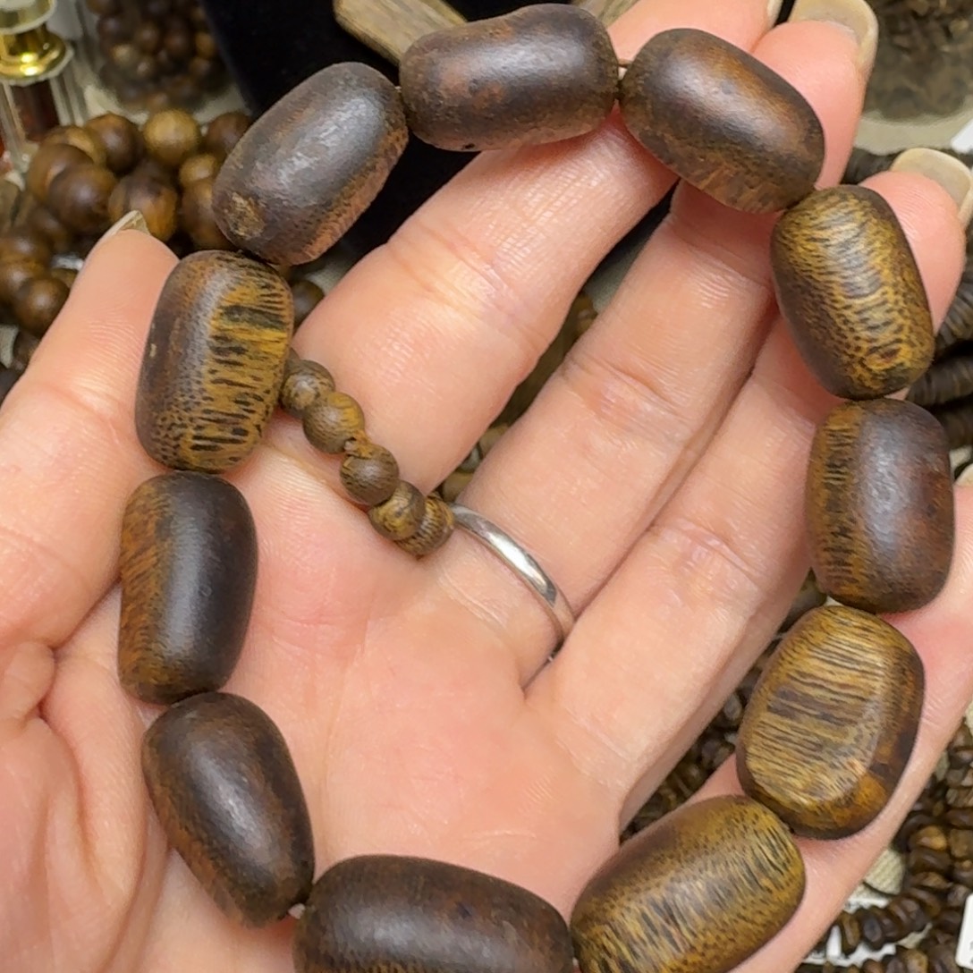 手串沉香蓝宝石卡1.2-14克多样性发货一条