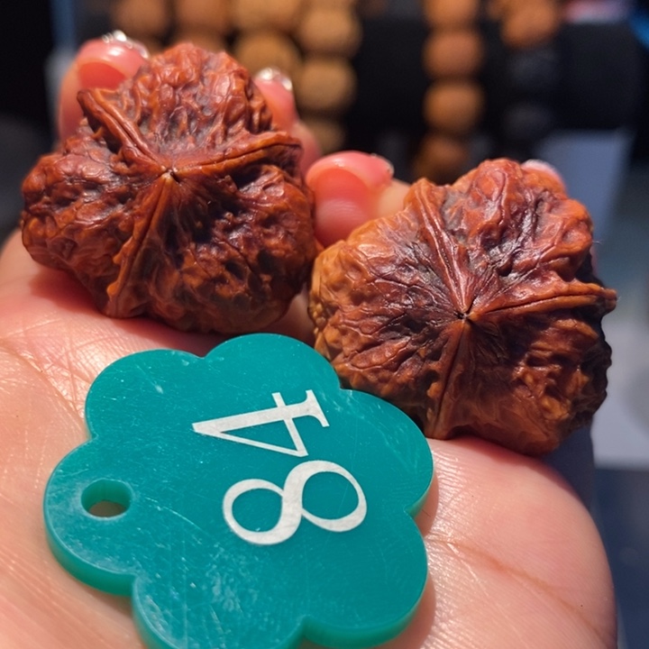 雪***ℳ铁核桃七彩三棱34尺寸