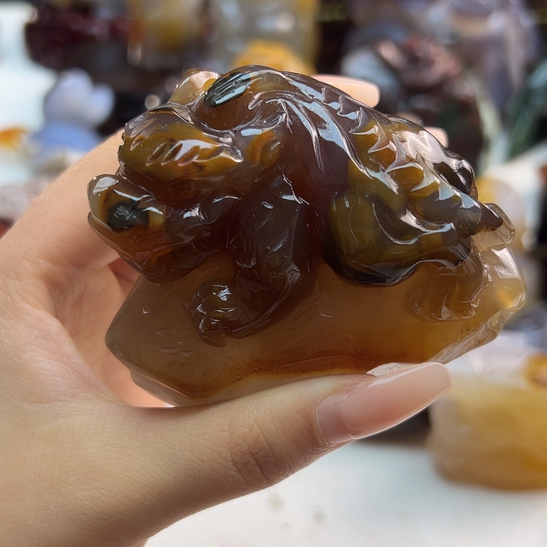 玛瑙/玉髓合金颈饰