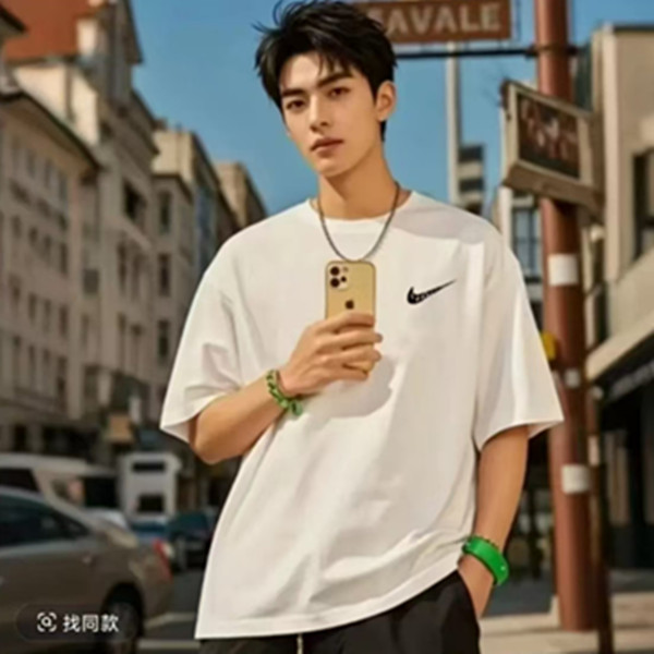 【一折粉丝福利】潮牌短袖印花T恤宽松夏季男女同款