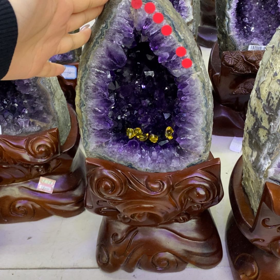 水晶摆件婷未镶嵌