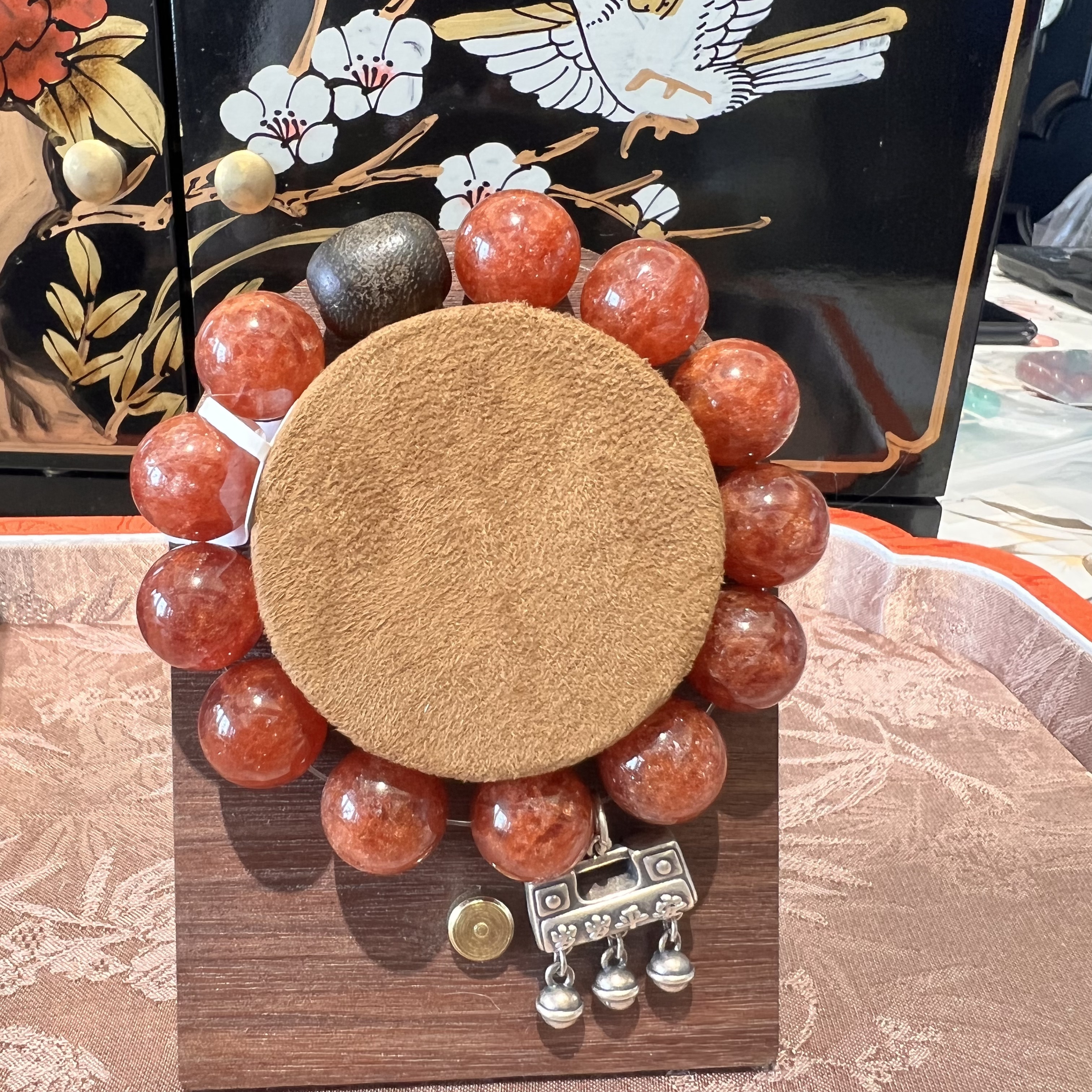 1096-925银太阳晶手串