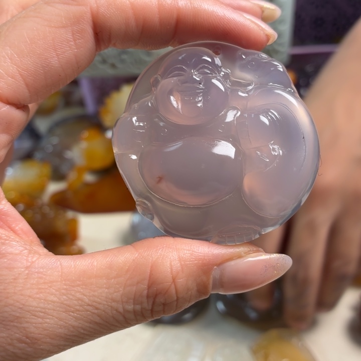 玛瑙/玉髓未镶嵌吊坠(不含链)