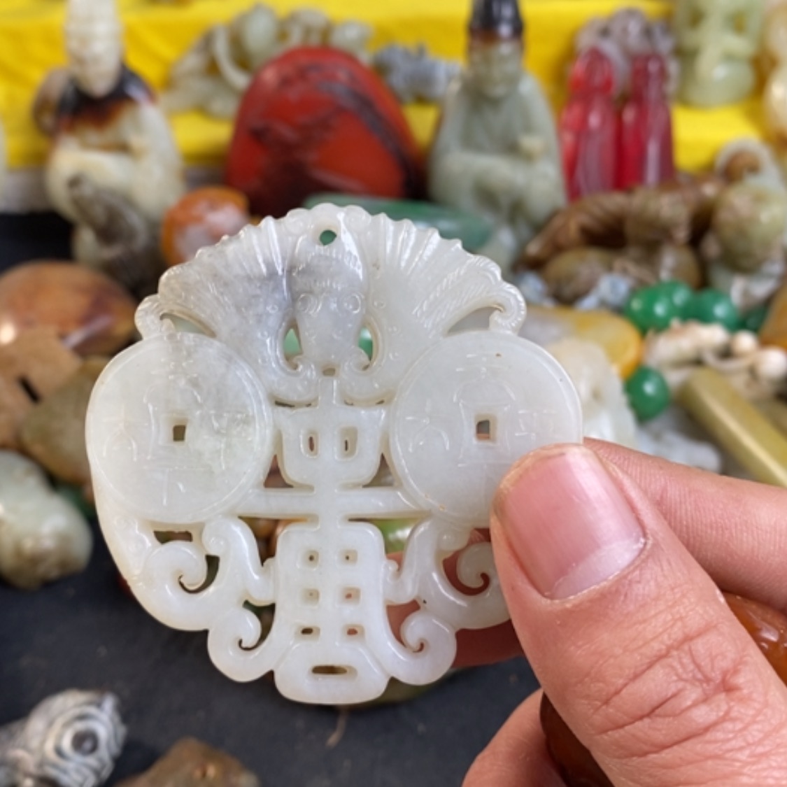 【闪购商品】和田玉（糖玉）颈饰未镶嵌