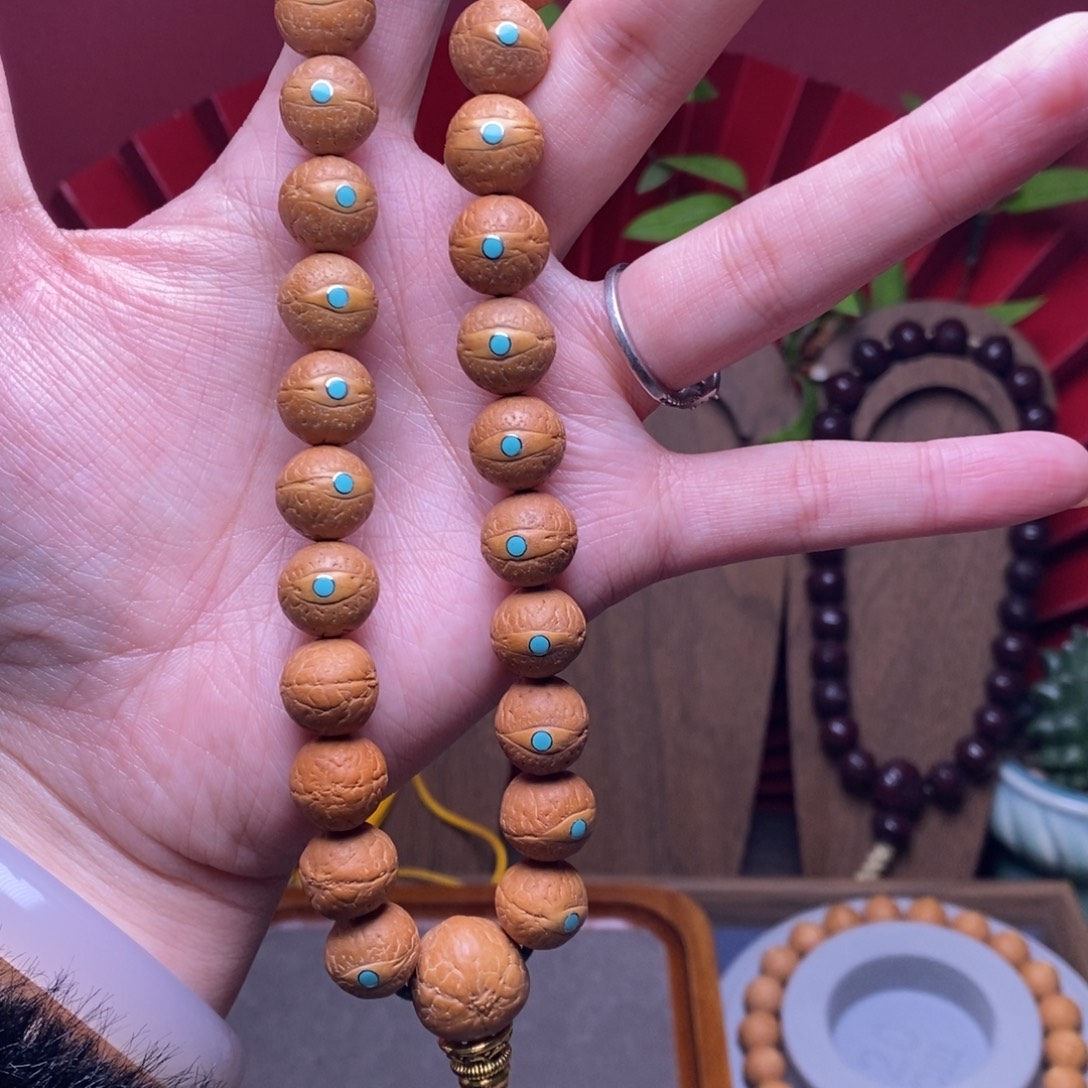 大***月手串凤眼菩提12手持松
