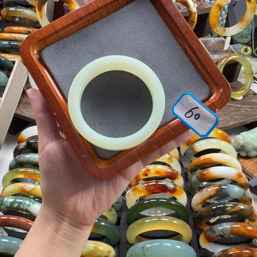 蛇纹石玉合金手镯