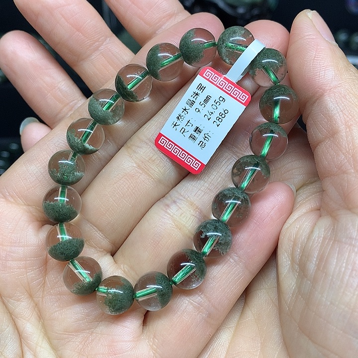 水晶手串未镶嵌C****谁天然水晶