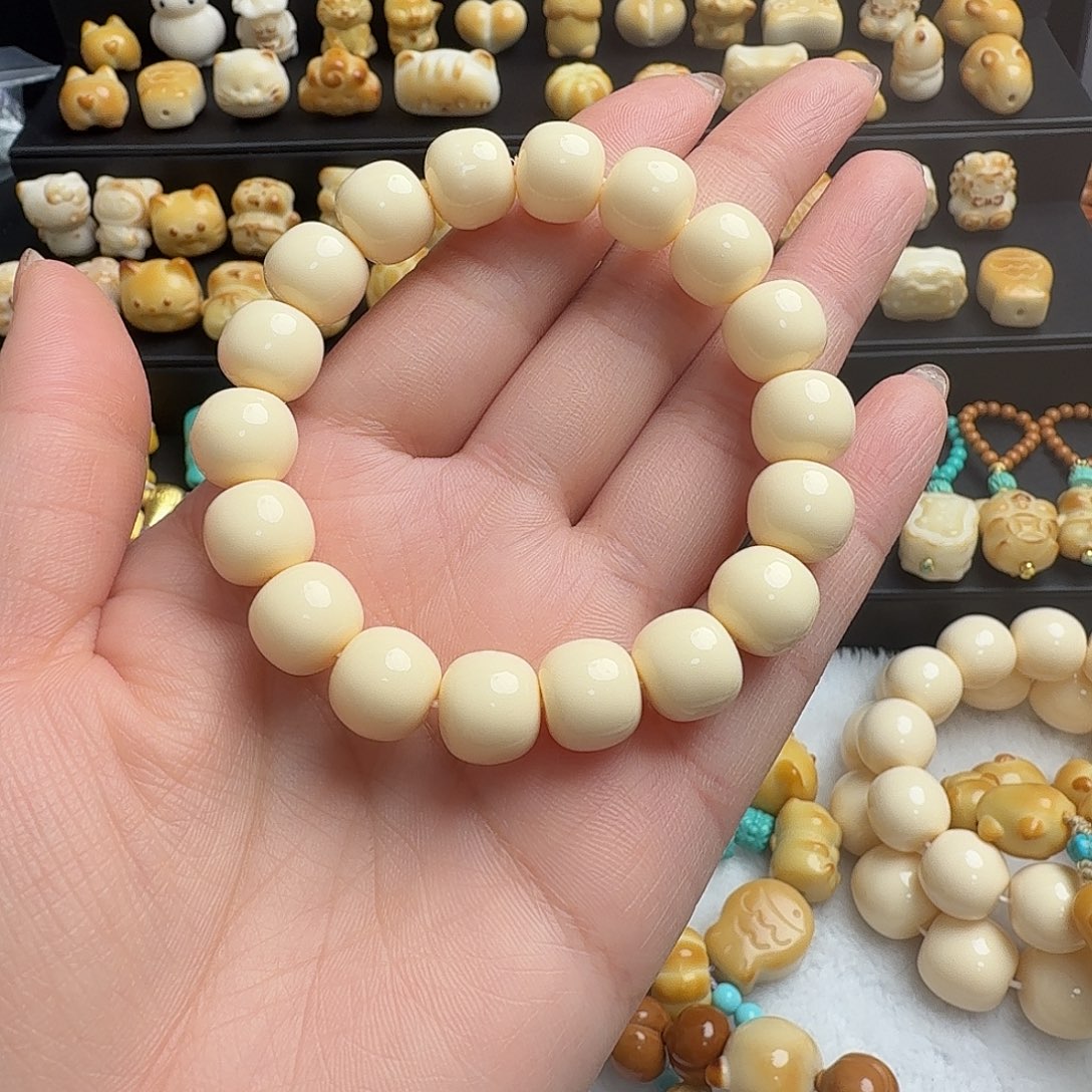 手串猴头核桃象牙果老型珠