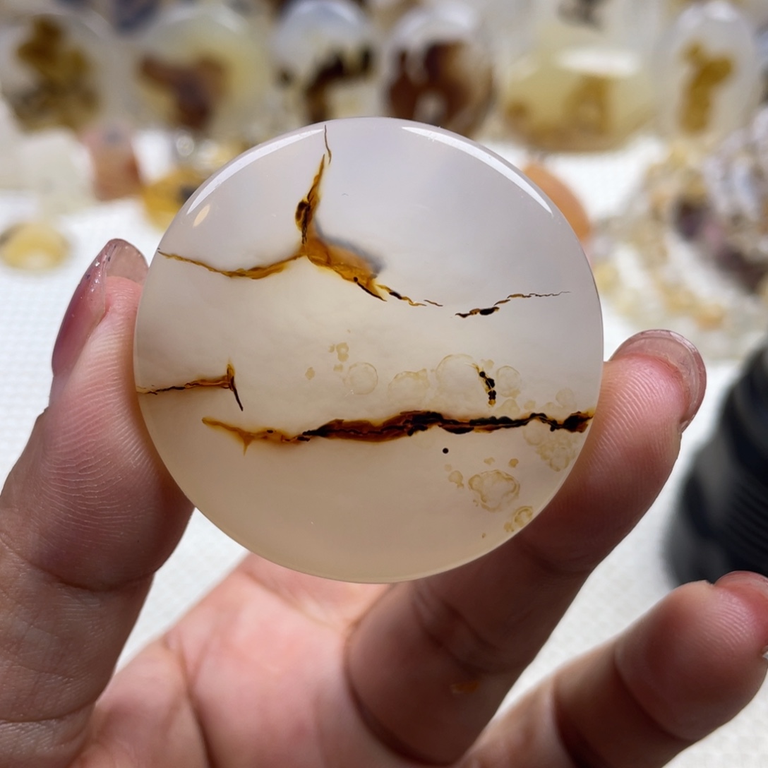 玛瑙/玉髓未镶嵌颈饰