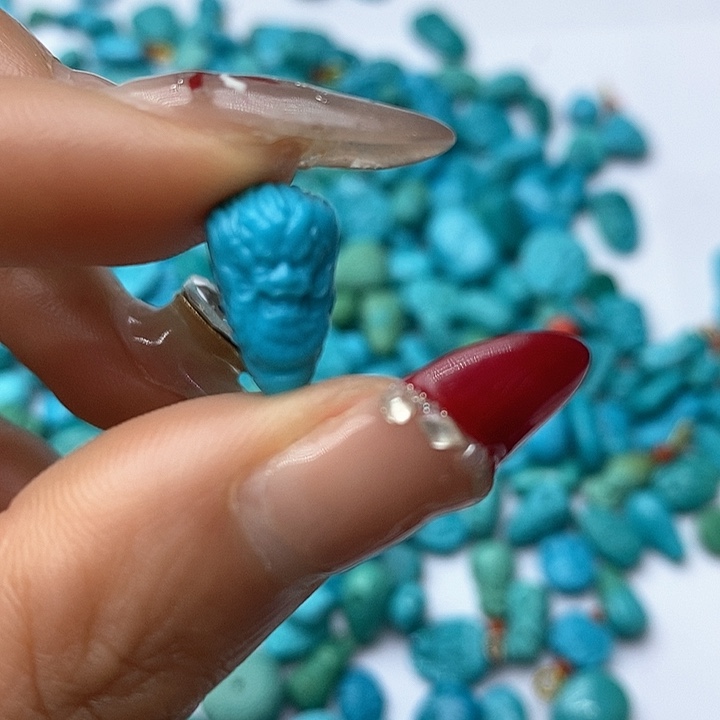 绿松石珠宝奇石未镶嵌