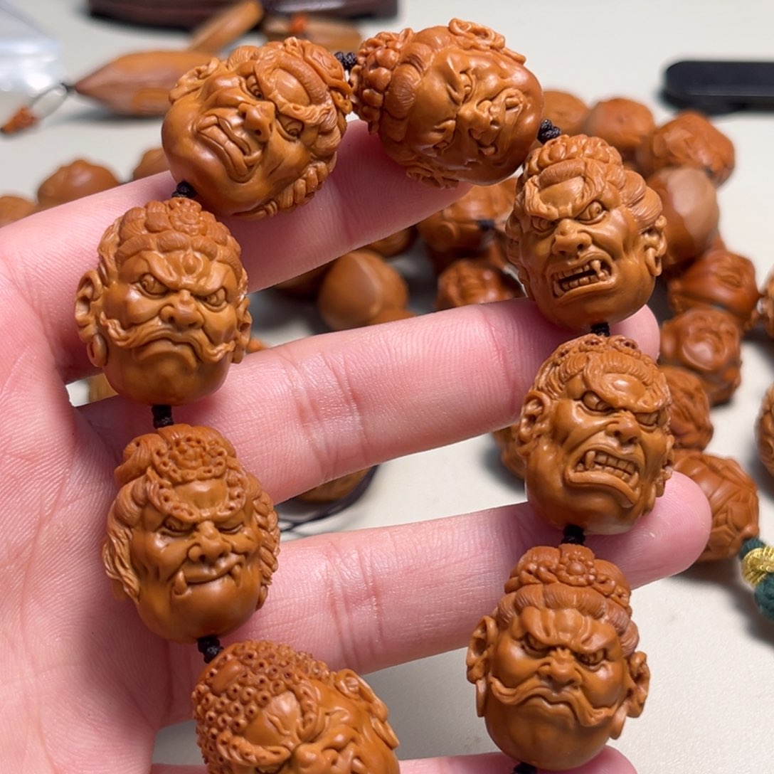 橄榄核吊坠沙***,不动明王