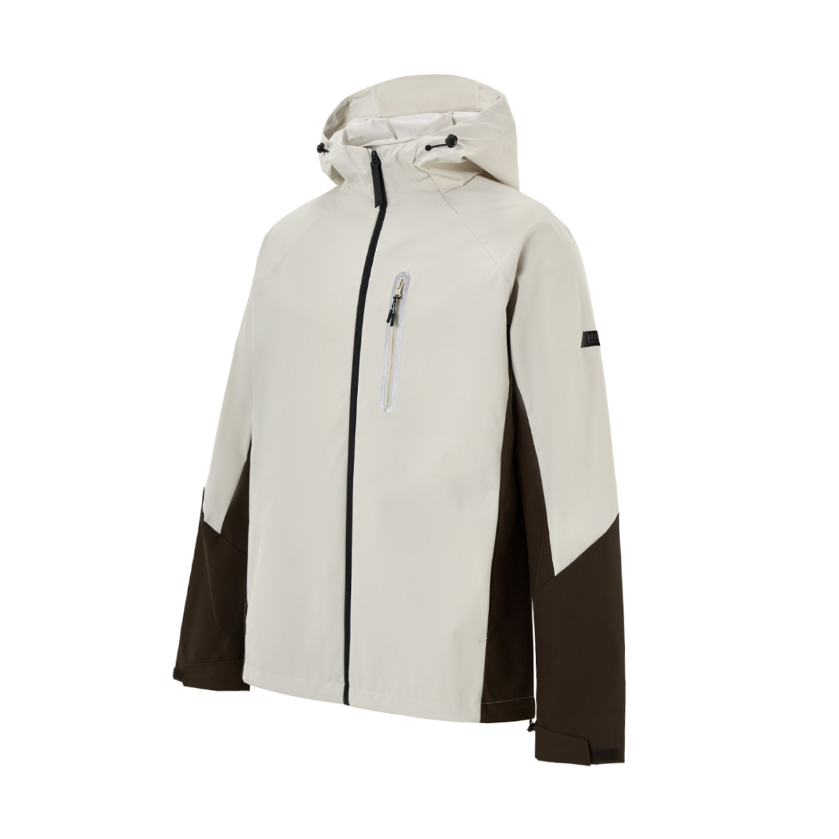 阿迪达斯二合一户外男款连帽防水男运动外套三防保暖运动夹克男士