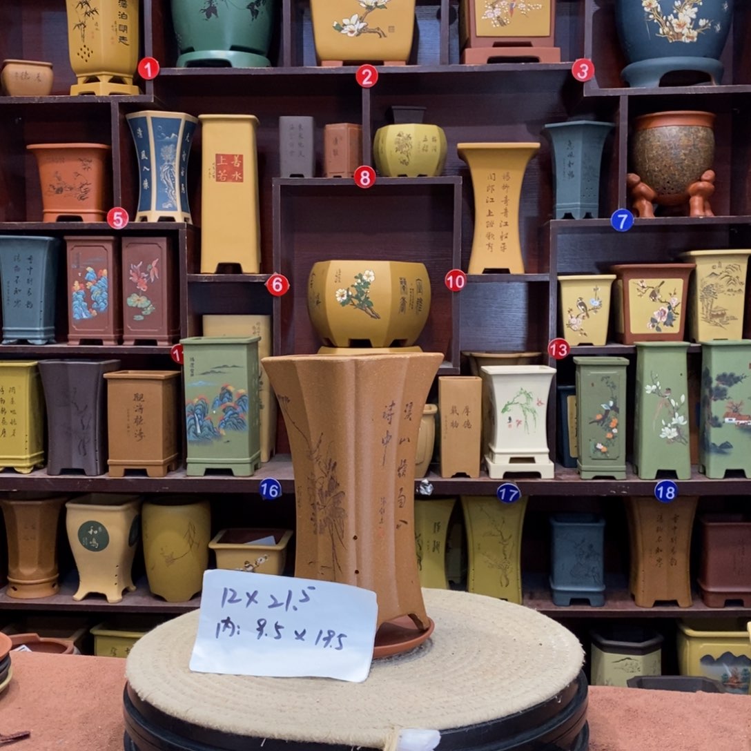 紫砂花盆紫砂艺术