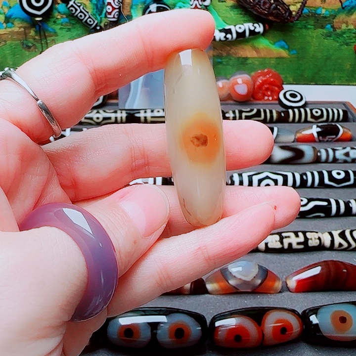 玛瑙/玉髓合金珠宝半成品