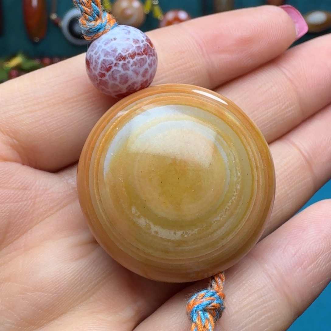 玛瑙/玉髓未镶嵌项链