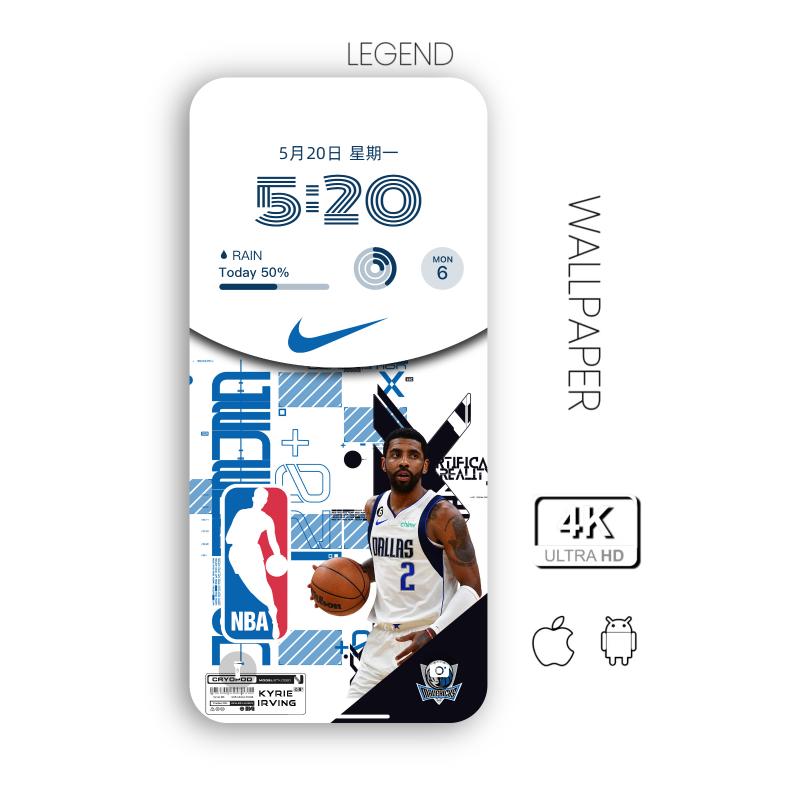 球迷用品NBA球迷球星壁纸|欧文-111