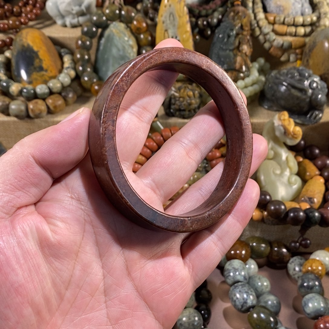 岫岩河磨玉（透闪石质玉）未镶嵌挂件