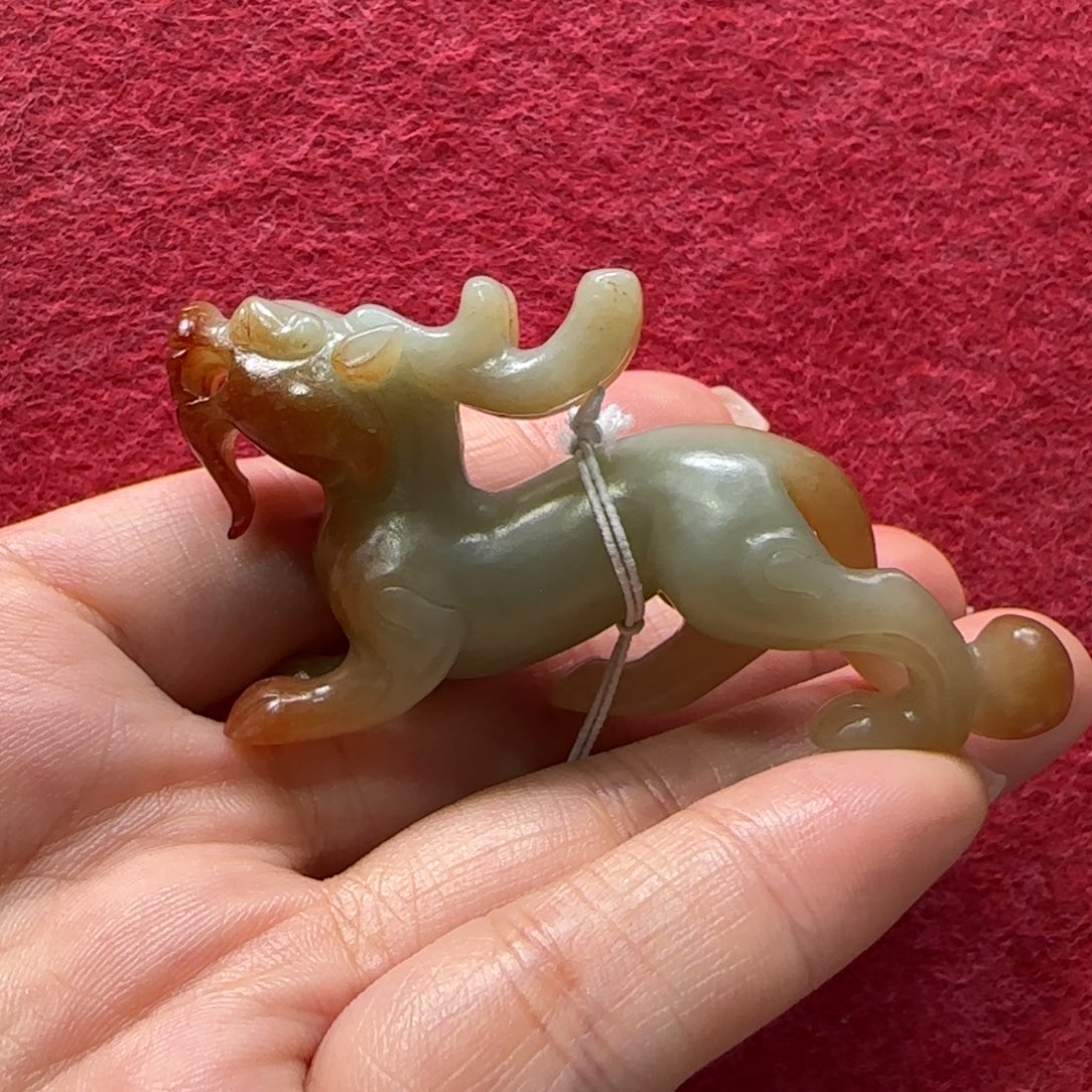 和田玉挂件未镶嵌