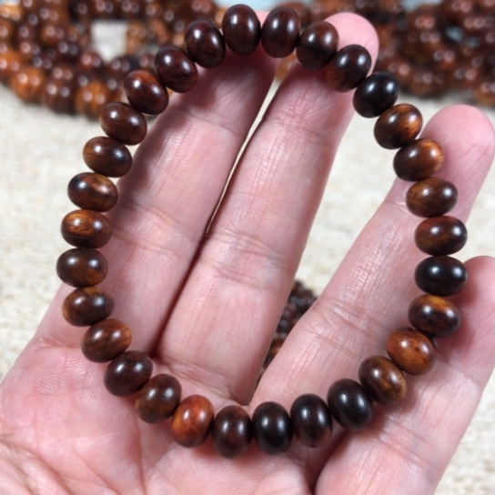 黄花梨/降香黄檀海南黄花梨算盘珠6*8