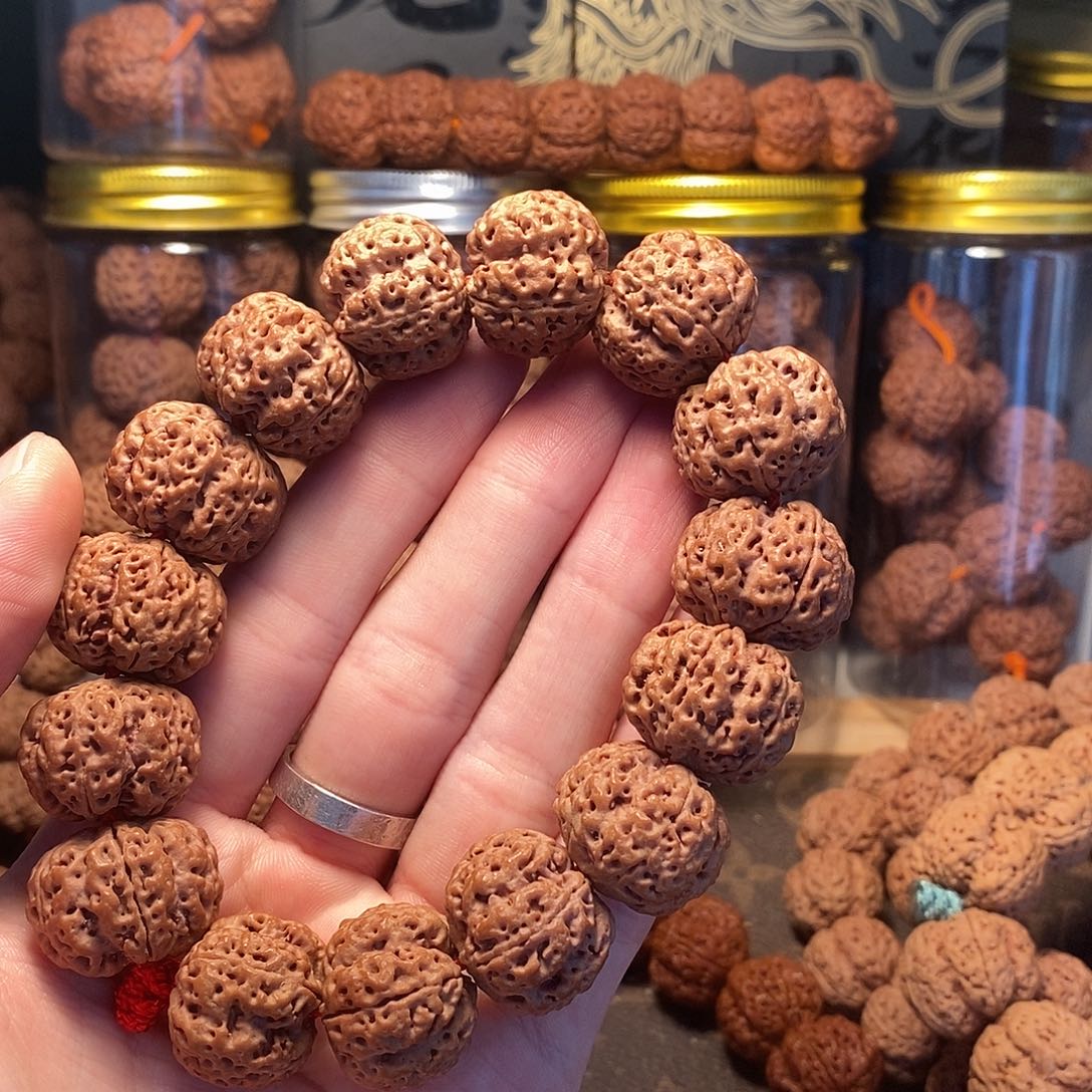 A***d金刚菩提手串21龙牙梅花次超头