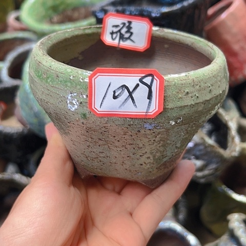 粗陶花盆手工花盆制作