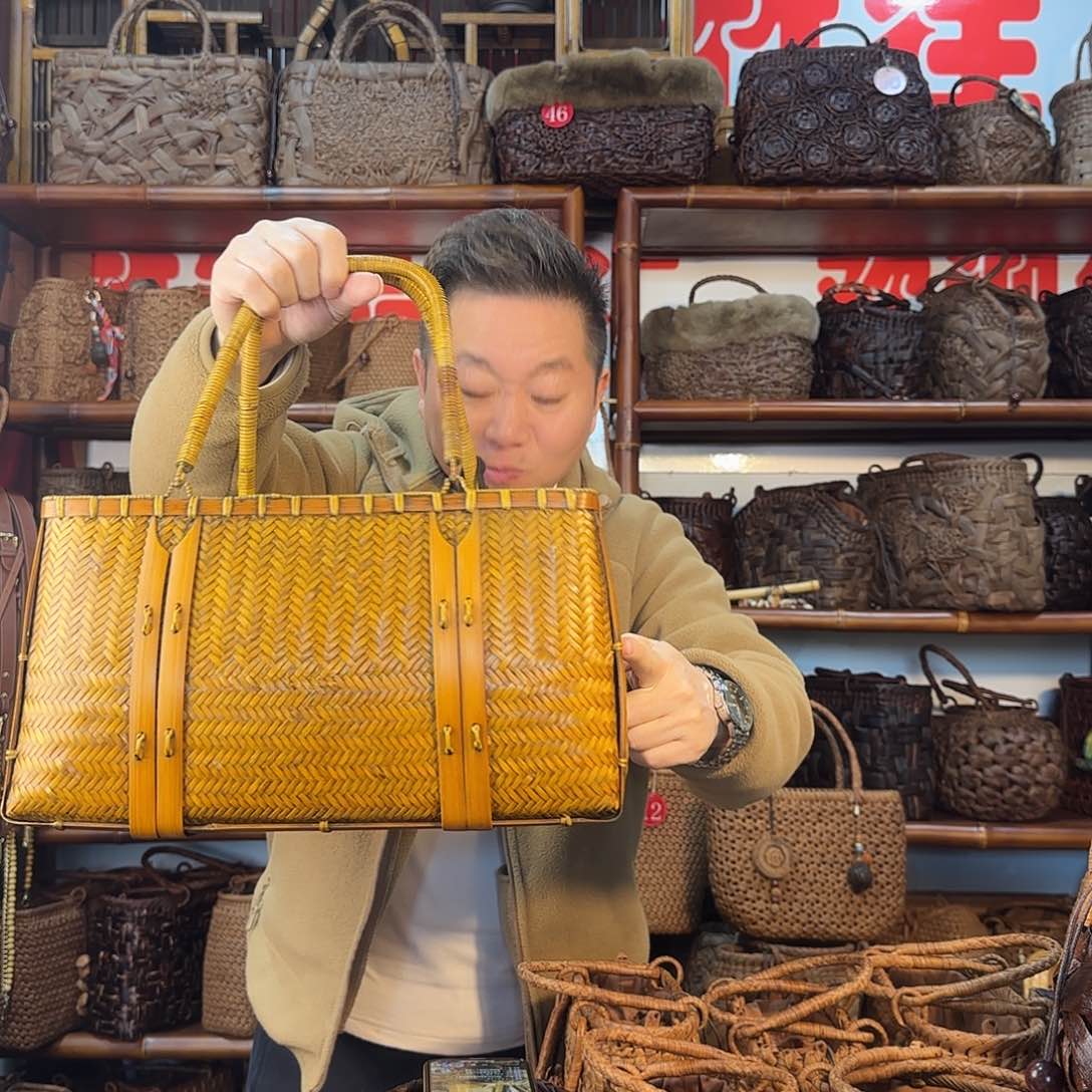 木强哥竹艺特大竹包