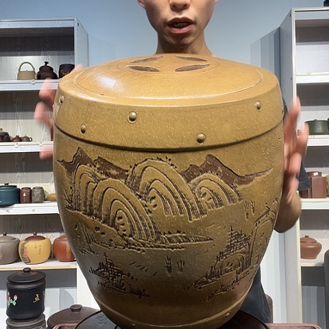 【闪购商品】紫砂茶叶罐