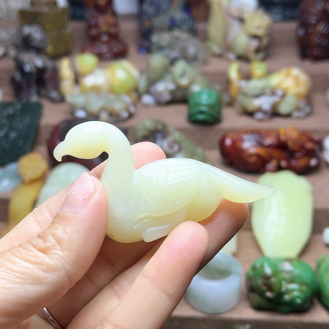 白玉菩提吊坠105。。