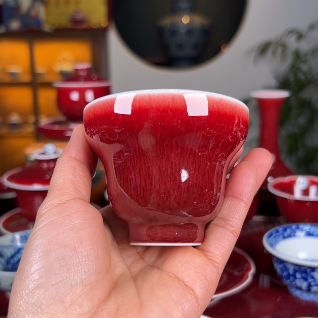 杯子景德镇原矿陶瓷杯