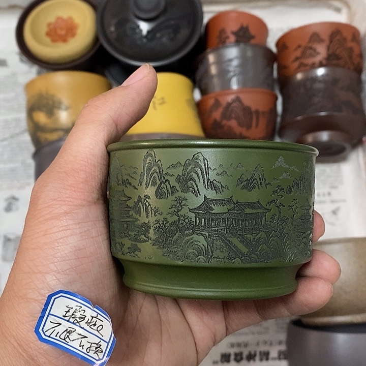 紫砂茶杯瑕疵不退不换