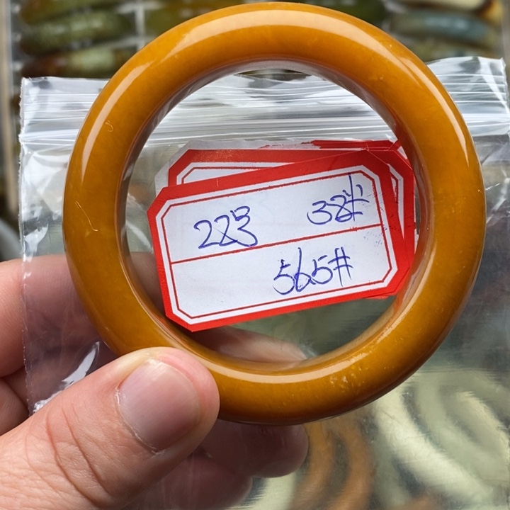 未镶嵌蛇纹石玉手绳