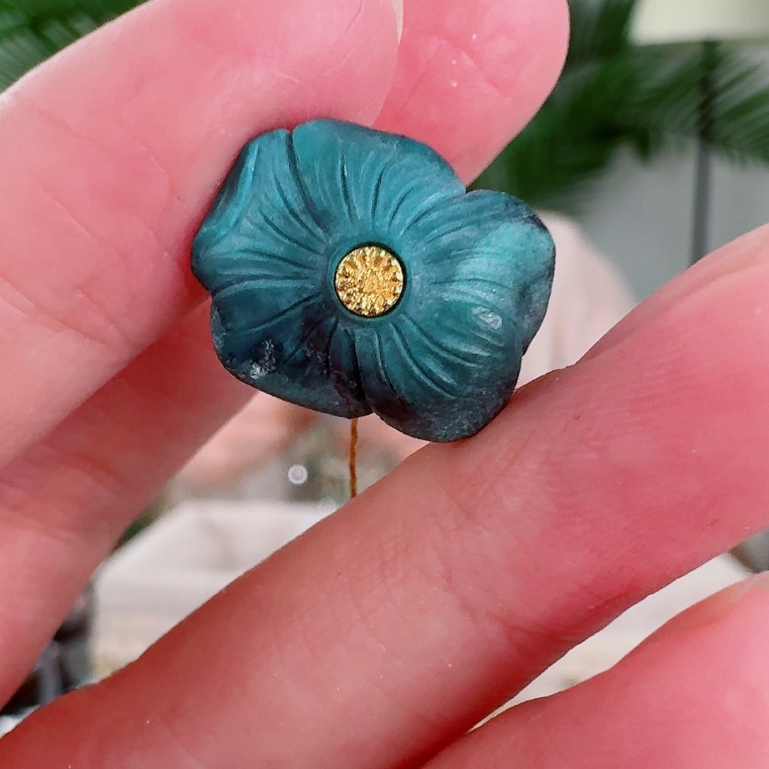 未镶嵌绿松石珠宝奇石